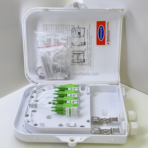 Boîtier de distribution de fibre optique mural étanche 1x8 SC/APC PLC 8 cœurs pour télécommunications - Product Image 3