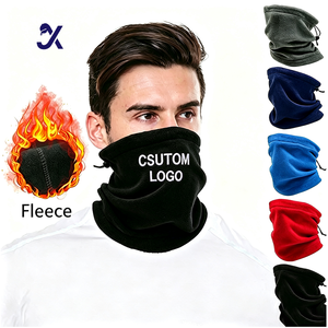 Cache-cou <span class=keywords><strong>en</strong></span> <span class=keywords><strong>polaire</strong></span> doux JX Custom pour homme, idéal pour les sports d'hiver <span class=keywords><strong>en</strong></span> extérieur, coupe-vent et chaud, cache-visage, <span class=keywords><strong>snood</strong></span> - Product Image 1