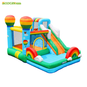 Château gonflable pour enfants avec disposition flexible et style lumineux pour les zones de divertissement commerciales intérieures et extérieures à vendre - Product Image 5
