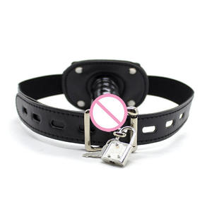 Fabrik Direkt verkauf Munds topfen Bondage Spielzeug Flirten verlängerte Breite Penis <span class=keywords><strong>Dildo</strong></span> Munds topfen - Product Image 2