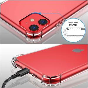 Custodia per telefono posteriore sottile <span class=keywords><strong>trasparente</strong></span> antiurto per cellulare per <span class=keywords><strong>Iphone</strong></span> 11 12 13 <span class=keywords><strong>14</strong></span> 15 <span class=keywords><strong>Pro</strong></span> <span class=keywords><strong>Max</strong></span> Coque - Product Image 4