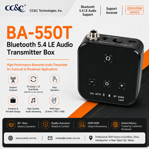 New Arrival 3.5mm & 6.3mm TRS bluetooth broadcast transmitter Premium Quality USB‑C professional <b>wireless</b> audio transmitter - Product Image 1