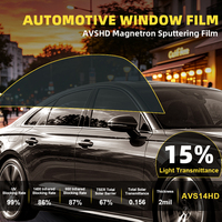 Film teinté premium pour vitres de voiture, 86% de rejet IR, 99% de blocage UV, film de contrôle solaire pour vitres de voiture