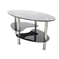 Table de salle à manger moderne en verre trempé avec pieds courbes argentés, design élégant, idéale pour hôtels et entrepôts, fonctionnalité KD - Offre Spéciale