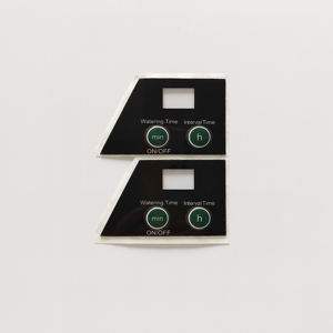 Tùy Chỉnh 0.25 0.38 Dày Nhựa PC Mái vòm Nút Bảng Điều Khiển Đồ Họa Cắt Dịch Vụ Sticker Lớp Phủ Cho Máy - Product Image 1