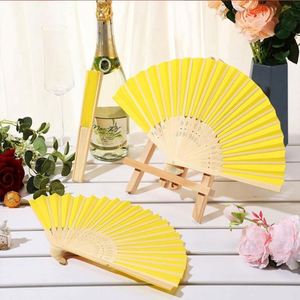 Abanicos de Bambú para Recuerdos de Boda al por Mayor - 100 Piezas MOQ, Diseño Personalizado y Envío Rápido - Product Image 1