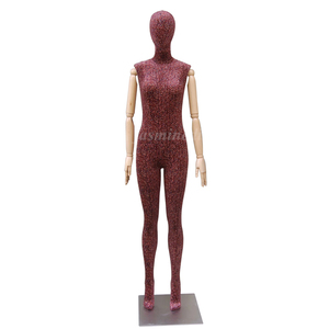 Nuevo vestido de novia ORIGINAL hembra marrón de tela de terciopelo de cuerpo completo maniquíes de todo el cuerpo de la ventana de visualización de pie maniquí - Product Image 3