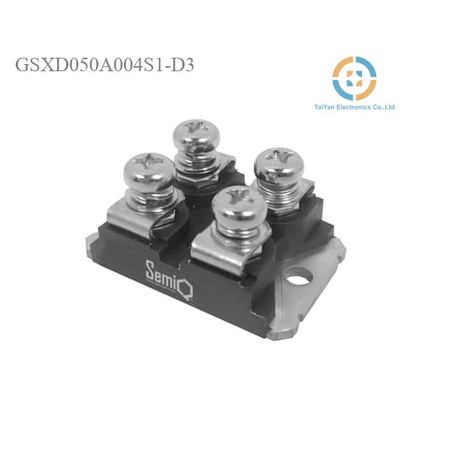 SemiQ GSXD050A004S1-D3 SOT-227-4 MiniBLOC Diode Arrays 45V 50A 700mV Isolation 2 Independent Chassis Mount