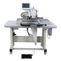 Machine à coudre automatique industrielle informatisée pour broderie de sacs en cuir pour vêtement