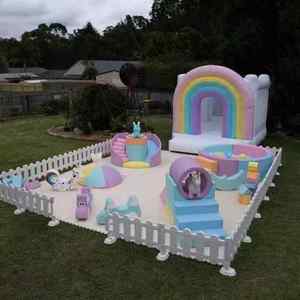 Machine Baby Muted Pink Pastel Color Soft <b>Play</b> Set Equipment Sensory Scrambles 1 Year Warranty <5 Passenger Indoor/Outdoor for - Product Image 1