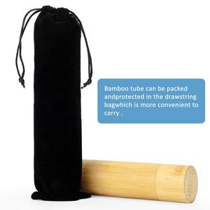 Urne funéraire en bambou pour cendres, souvenir, pour cendres, cheveux, fleurs séchées, portable - Product Image 3