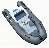 Bateau pneumatique professionnel de haute vitesse à coque rigide pour l'océan