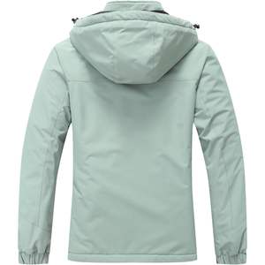Chaqueta de esquí de invierno para mujer Moerdeng, abrigo con capucha impermeable con aislamiento sintético para deportes de nieve - Product Image 3