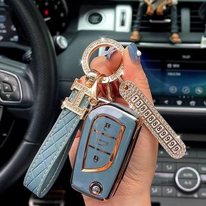 Étui de clé de voiture en TPU Gold Line gratuit pour Toyota CHR Rav4 Auris <span class=keywords><strong>Aygo</strong></span> Camry Corolla Land Cruiser Prado Crown Riez Accessoire de clé - Product Image 1