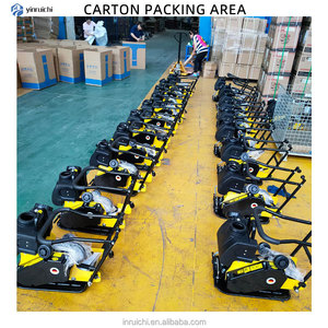 एकल रूप से प्रतिवर्ती डीजल कंपन ग्राउंड प्लेट कम्पेक्टर डामर रेत सीमेंट सड़क के लिए टैम्पिंग कंक्टर को कंपन करता है - Product Image 3