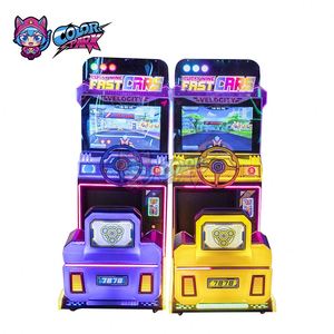 Colorful Park - Nueva Máquina de Juego de Carreras de Autos Individual para Niños, Operada con Monedas - Product Image 2