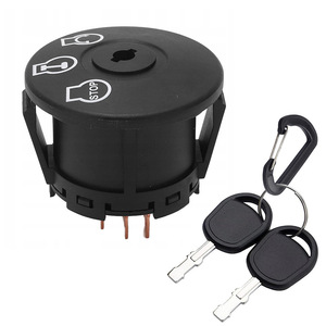 Interrupteur de démarrage à clé 925-04228 noir pour tondeuses à gazon et tracteurs Cub Cadet MTD TroyBilt Craftsman Poulan - Product Image 2