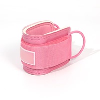 Accessoires de gym : Sangles de cheville rembourrées en nylon pour musculation et gymnastique, compatibles avec les machines à câble, portables et personnalisables