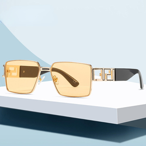 <span class=keywords><strong>2023</strong></span> Lunettes de soleil mode de haute qualité pour hommes Lunettes en métal de luxe personnalisées - Product Image 4