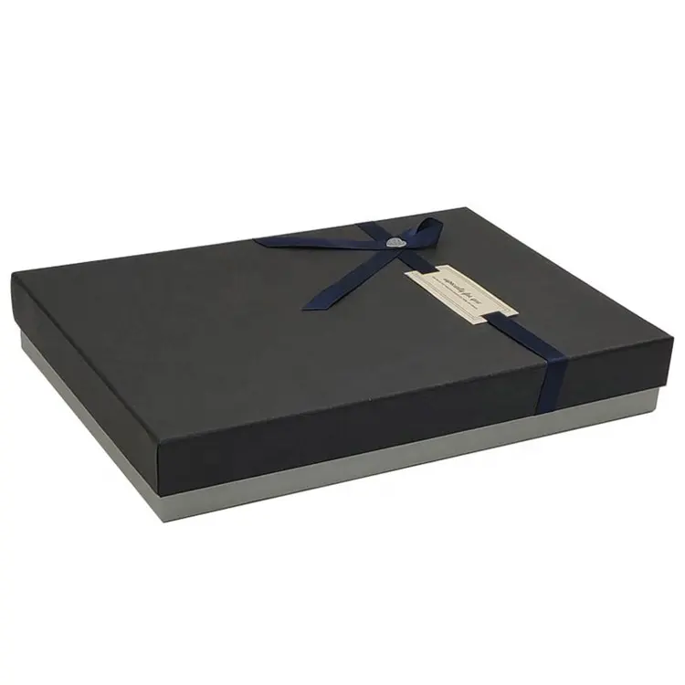 Cajas de Regalo vacías de lujo personalizadas, bufanda/bolsa/camiseta/pijama, caja de papel de embalaje de cartón