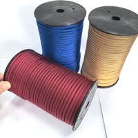 Paracord multicolore 550, 200FT 1000ft, 4mm, cordon en nylon tressé pour macramé, bricolage, camping, randonnée, artisanat, ligne de tirage