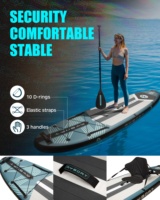 P.F. Planche de surf Longboard 11 'gonflable avec accessoires, offre spéciale