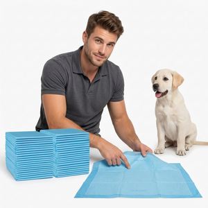 MLJ Pet Training <b>Pads</b> Multi-layer Absorbent Square <b>Waterproof</b> IP67 Cotton Urine <b>Pad</b> for Dogs - Product Image 3