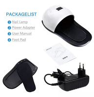 Sèche-ongles UV LED de qualité professionnelle avec écran LCD et protection intelligente contre la surchauffe
