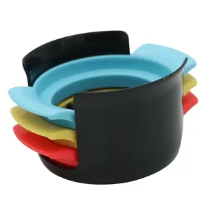 เครื่องตัดไข่ 3-in-1 Zenidoo สแตนเลส ตัวตัดพลาสติก สำหรับไข่ต้มสุก นมปั่น ประหยัดพื้นที่ ซ้อนกันได้ พกพาสะดวก - Product Image 1