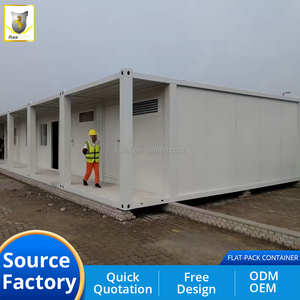 Casa Contenedor Desmontable <span class=keywords><strong>de</strong></span> 20 pies, Mini Oficina Modular <span class=keywords><strong>de</strong></span> Lujo para Obras <span class=keywords><strong>de</strong></span> Construcción, Casa Contenedor Económica <span class=keywords><strong>de</strong></span> Acero, Casas Pequeñas - Product Image 1