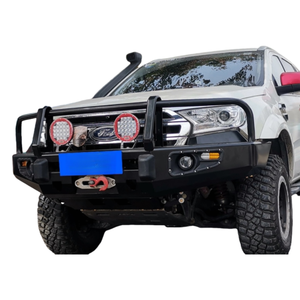 โรงงานผลิตกันชนเหล็กสำหรับรถยนต์ฟอร์ด เอเวอเรสต์ 4x4 พร้อมไฟ LED DRL และช่องใส่ไฟตัดหมอกในตัว <span class=keywords><strong>ราคา</strong></span>ขายส่ง - Product Image 2