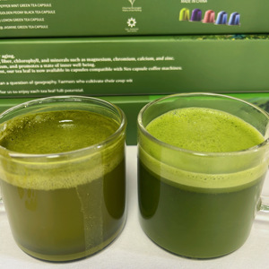 Thé en boutons et capsules, Matcha de qualité cérémonielle, Thé minceur, Dosettes de café, Emballage en vrac, Saveur noix de coco et vanille - Product Image 6