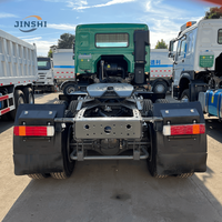 Camion tracteur Howo 6x4 d'occasion, LHD/RHD, Sinotruk, 371 CV, 10 pneus, pour longues distances, tête de tracteur Sinotruck pour remorque