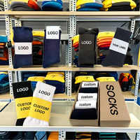 Chaussettes en coton décontractées vintage nordiques pour homme, vente en gros, écologiques, antibactériennes, tricotées