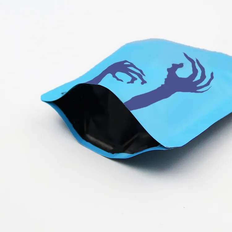 Doces gummy 3.5 cheiro impermeável folha 3.5g embalagem ziplock sacos mylar impressos personalizados