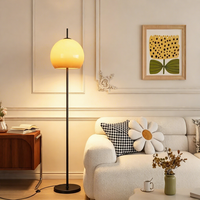 Lampe d'angle de chambre à coucher, lampadaire de luxe pour la décoration du salon