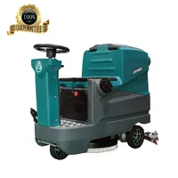 Electric Road Washing Cleaning Floor Scrubber Dryer Machine with CE Warranty
