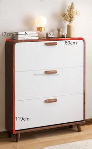 Fullsummer <span class=keywords><strong>ตู้</strong></span><span class=keywords><strong>รองเท้า</strong></span>ถังเอียงบางเฉียบสไตล์ทันสมัย - Product Image 5