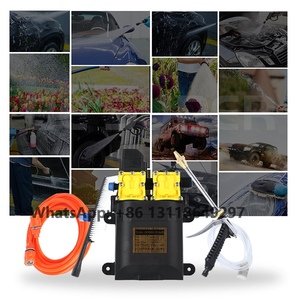 Haute <span class=keywords><strong>puissance</strong></span> 12v pompe à eau haute pression Jet de pulvérisation Machine à laver Portable électrique mousse voiture outils de nettoyage équipement - Product Image 4
