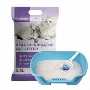 Échantillons Gratuits : Litière pour Chat en Gel de Silice Écologique, Anti-Odeur, Absorption Rapide de l'Humidité, Faible Entretien, PH Équilibré, pour la Santé des Chats - Product Image 1