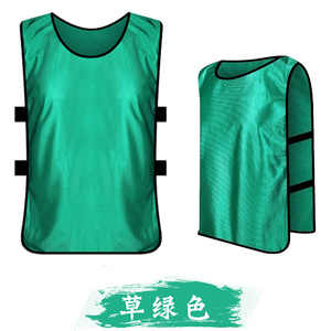 Premium lichtgewicht aanpasbare ademende sportmesh voetbal trainingsvesten/bibs voor unisex volwassenen - 100% polyester digitaal - Product Image 6