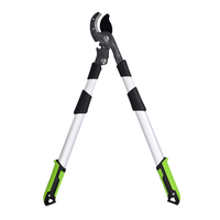 Sécateur à haute portée Vertak, capacité de coupe 45 mm, manche télescopique long, sécateur à cliquet multifonction pour jardin