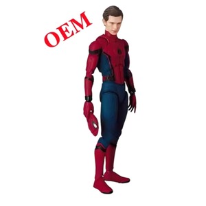 Modèle de figurine <span class=keywords><strong>Spider</strong></span>-<span class=keywords><strong>Man</strong></span> de 18 cm en PVC écologique à assembler soi-même, produit dérivé pour les fans, pour la fabrication OEM - Product Image 6