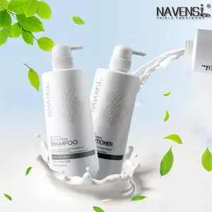 Navensi Prival Label OEM Kräuter haar Shampoo Marken natürliche weiche glatte Keratin befeuchten Haar besten Salon Shampoo