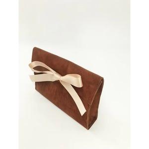 #New Arrival Custom Logo Printed Velvet Dustproof Rectangle Small <b>Envelope</b> Flap Jewelry <b>Gift</b> Bag with Ribbon Bow - Product Image 5