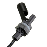 Schwimmer-Sensor für Flüssigkeitsstand, horizontal, aus schwarzem Kunststoff, für Tank, Pool, Fischbecken – nützliches Sensorwerkzeug