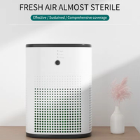 Cigare brevet personnel meilleur mini purificateur d'air domestique intelligent fumée chine 2024 filtre hepa purificateur d'air