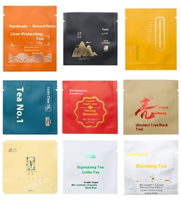 <span class=keywords><strong>5g</strong></span> petit thermoscellable trois côtés joint mat vide café thé alimentaire plat Mylar Sachet sac - Product Image 6
