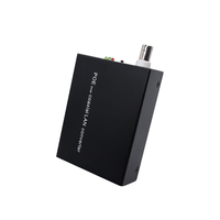 Extensor IP HD sobre coaxial con fuente de alimentación, convertidor EOC de 500M para sistemas de cámaras de seguridad CCTV-Solución de transmisión Ethernet