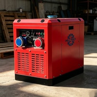 Générateur diesel à faible bruit de 5 à 8 kW, 220/380 V avec protection ATS AVR, alimentation portable compacte pour usage domestique et marine (yachts)